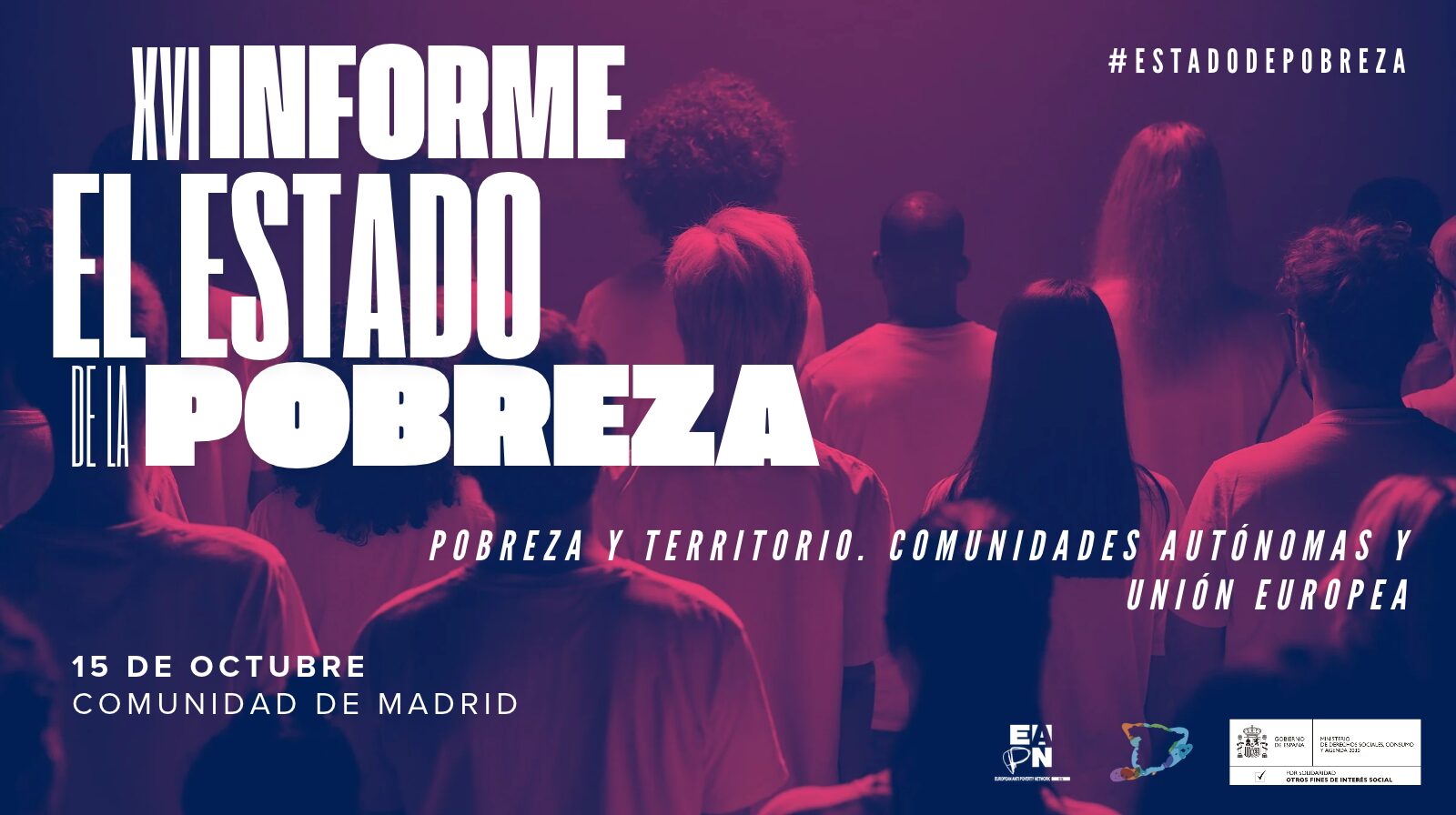 Cerca de 1,4 millones de personas siguen en riesgo de pobreza o exclusión social en la Comunidad de Madrid